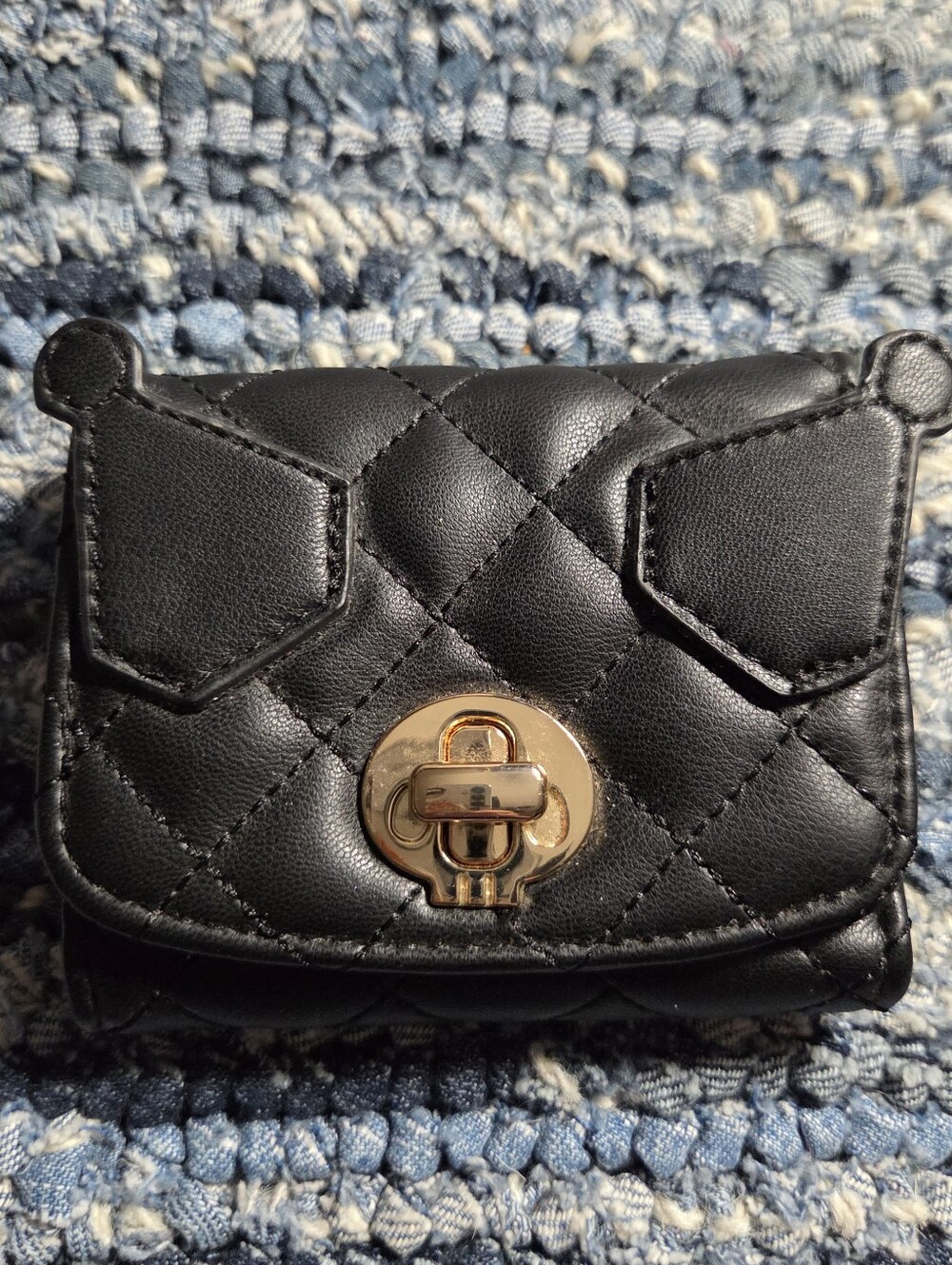 Kuromi and Baku New Black Mini Delusion Lady Sanrio Wallet
